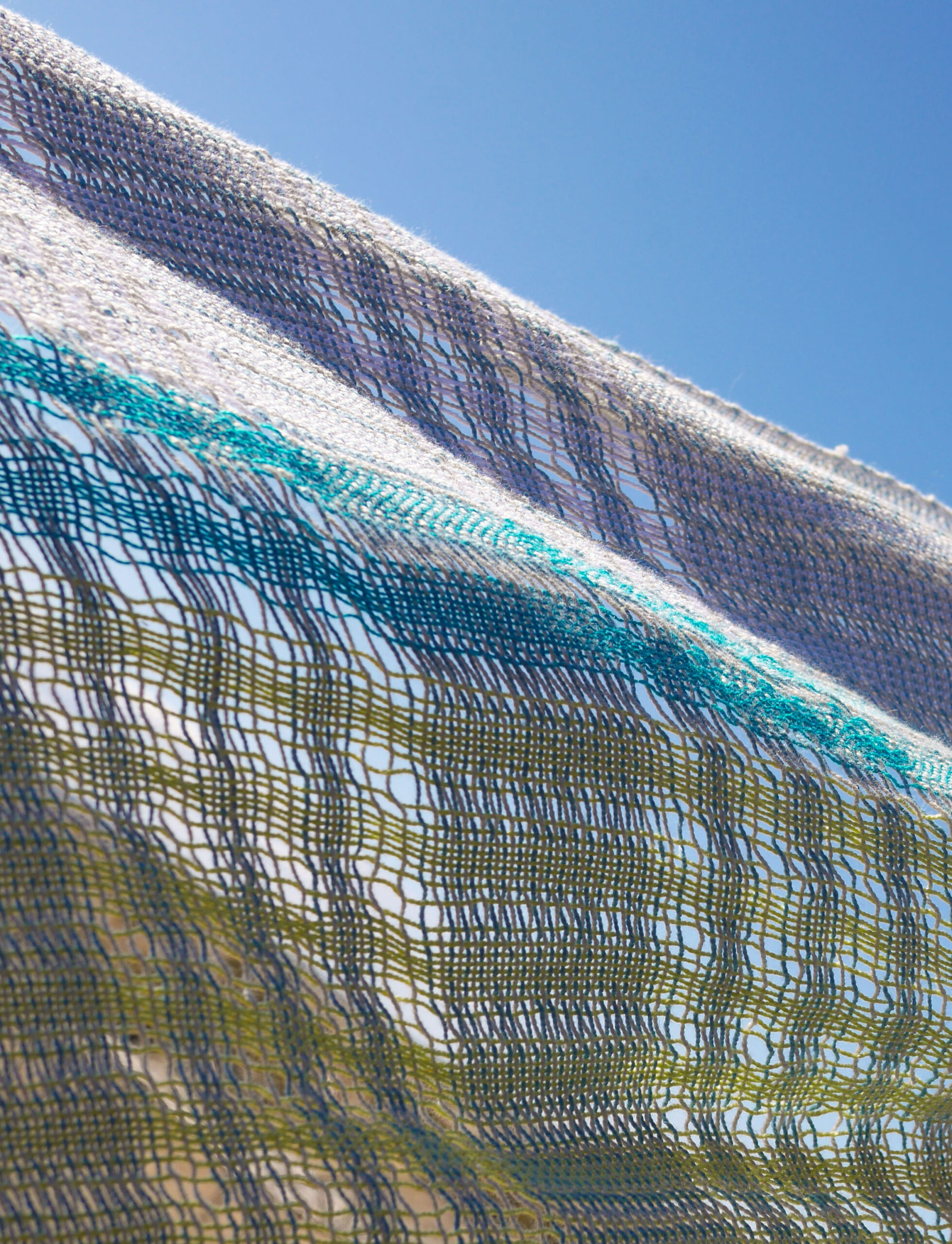 Galisteo Grasses after Rain, September 2022, cotton, dented plain-weave.